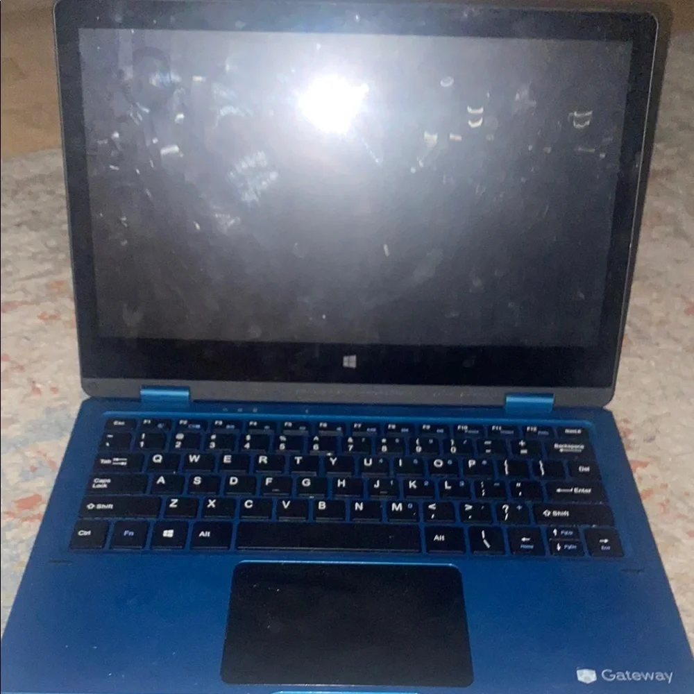 Blue Gateway Laptop
